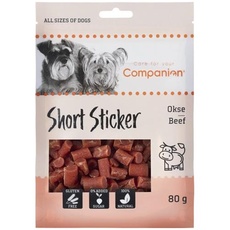 Companion Short Beef Sticks - 1.5cm 80g