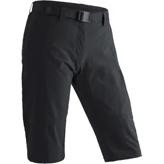 Maier Sports Kluane Kurze Damen Wanderhose Schwarz 40