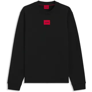 HUGO Herren Diragol212 Pullover, Black1, L EU