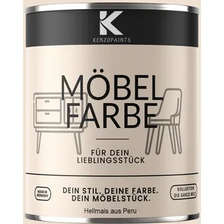Kenzopaints 750ml Möbelfarbe Möbellack - Hellmais von Peru - Beige