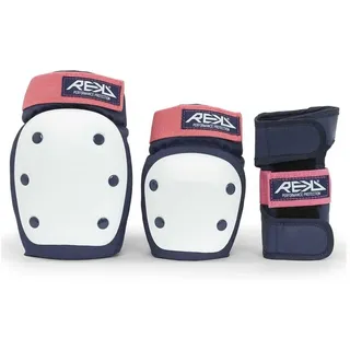 Rekd Protection Heavy Duty Triple Pad Set - Blue / Pink - S