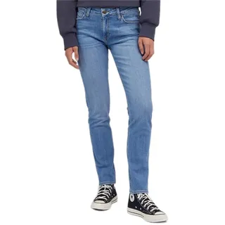 Lee - Jeans Damen - Slim Straight Fit - Elly - Mid Conversation