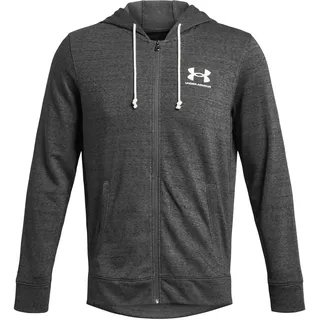 Under Armour Rival Terry LC Full Zip, gray onyx white (025-112) XS