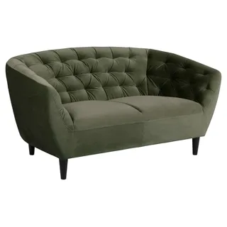 Actona Sofa Ria Stoff Forest Green 2-Sitzer