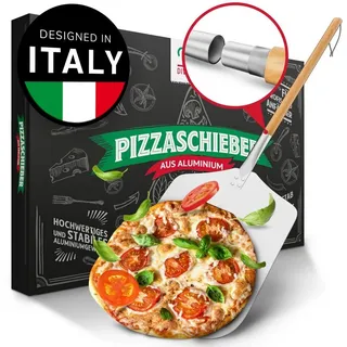 Pizza Divertimento Pizzaschieber 83 cm Aluminium grau