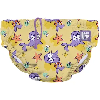 Bambino Mio Wiederverwendbare Schwimmwindel, Robben, 1-2 Jahre, Strandmode-Essentials für Babys und Kleinkinder, Jungen und Mädchen.