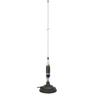 PNI Antenne CB S9 120cm lang und 125mm/125mm Schmetterlingsmagnet inklusive