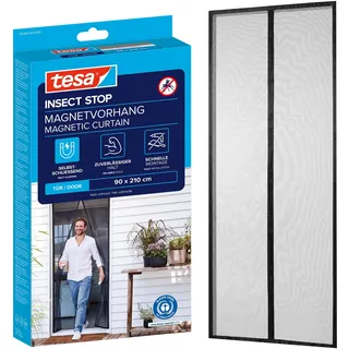Tesa Insektenschutzvorhang Insect Stop 90 x 210 cm Anthrazit