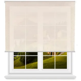 Wellhome Polyester Lichtdurchlässiger Rollo 180 X 160 Cm - Linen - One Size