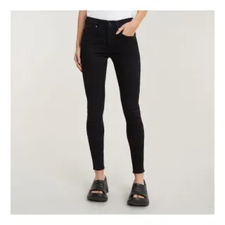 G-Star für Damen. D19079-B964-A810 Jeans Lhana Skinny schwarz (23/30), Lässig, Baumwolle, Denim