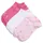 Sneakersocken 3 Paar Rosa/Weiß 39-42