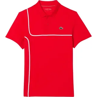 Lacoste - "Daniil Medvedev" Poloshirt für Herren - Tennis GT3981 (XL) (Rot) - Rot