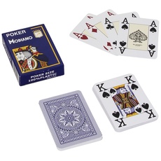 Modiano 300481 Poker Spielkarten, Blau
