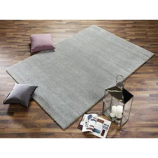 OCI DIE TEPPICHMARKE Teppich OCI DIE TEPPICHMARKE "Bellevue, auch als Läufer erhältlich", grün (mint), B:80cm H:20mm L:150cm, Kunstfaser, Teppiche, Teppich, hochwertiger dichter Hochflor, Shaggy, Langflor, Wohnzimmer