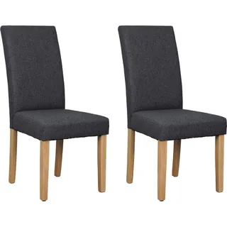 byLIVING Esszimmerstuhl »Elias« Set 2 Stk.mit Massivholz - Gestell und gemütlicher Schaumstoffpolsterung