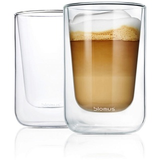 BLOMUS NERO Thermo-Cappuccinogläser / Teegläser, 2er Set 2 tlg.), farblos