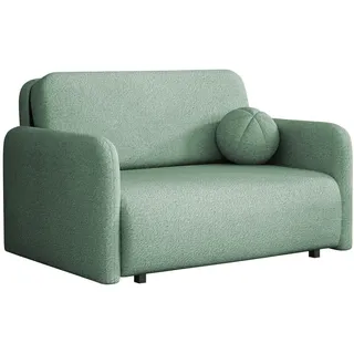Mirjan24 Schlafcouch 2-Sitzer Grün