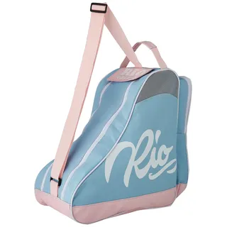 Rio Roller Skate Bag Script Blau/Pink