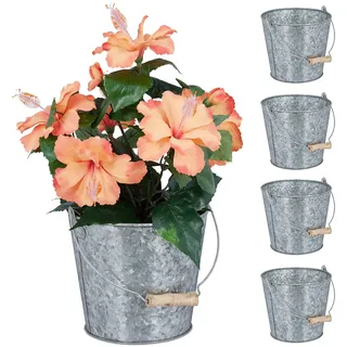 Relaxdays Kräutertopf 5er Set
