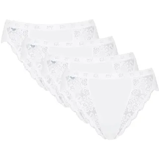 SLOGGI Chic Tai Slip 4P Weiß 36