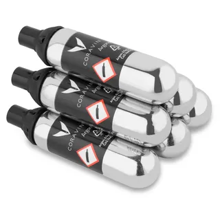 CORAVIN Pure, Argonkapsel-Set, 6 Stück - Schwarz