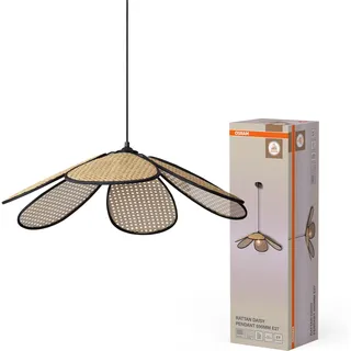 Osram Decor Rattan 1-flg. Ø 69 cm Rattan/braun/beige