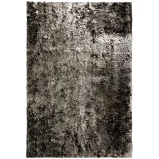 benuta Nest Hochflorteppich Whisper Grau 160x230 cm , Textil , Beton Optik , Rechteckig , 160x230 cm , wasserabweisend , Teppiche und Böden, Teppiche, Hochflorteppiche & Shaggys