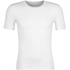 Huber Herren Shirt Kurzarm Unterhemd, Weiß (Weiss 0500), Large (Herstellergröße: L)