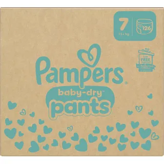 Pampers Baby-Dry Pants Gr. 7 (15 kg+) 126 St.