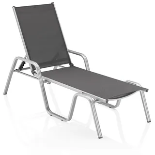 Kettler Basic Plus Stapelliege Aluminium/Outdoorgewebe