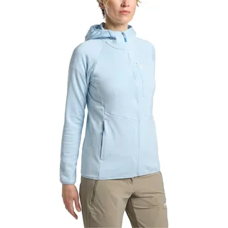 Jack Wolfskin Damen Kolbenberg Hooded Fz W Fleece-Jacke, Ice Blue, S EU