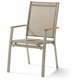 Sieger Cadiz Stapelsessel Aluminium/Textilene