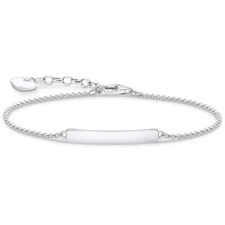 Thomas Sabo Damen Armband aus Sterlingsilber A1974-001-21-L19V silber 19 cm