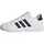 Grand Court Kinder Cloud White/Core Black/Core Black 34