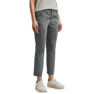Street One 7/8 Slim Leg Hose im Satin-Look Cilantro Green 36