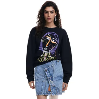 Desigual Sweat_FACE, 2017 Carbon, L