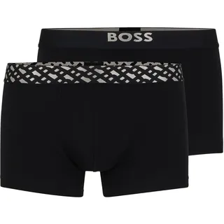 BOSS Men Trunk 2P Silver G Black1, S