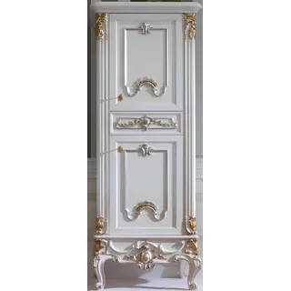 Schrank Bar Barschrank Vitrine Wohnzimmer Designer Regal design Möbel Anrichte - Weiß