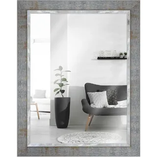 MendeFrames H670 Wandspiegel Industrial grau 30x90 cm - Taupe