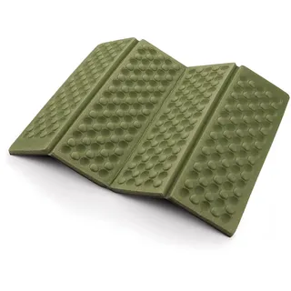 AceCamp Tragbare ultraleichte Mini-Klappmatte, wasserdicht, Schaumstoff-Sitzpolster für Outdoor-Aktivitäten, faltbar, leicht, Knie- und Sitzkissen, Militärgrün