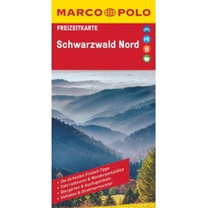 MARCO POLO Freizeitkarte 38 Schwarzwald Nord 1:100.000
