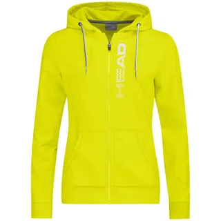 Head Kapuzenjacke (Hoodie) Club Greta (Baumwollmix) gelb Damen