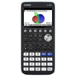 Casio FX-CG50 Grafikrechner mit hochauflösendem Farbdisplay, deutsche Menüführung