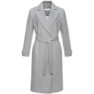 LASCANA Langmantel Damen grau meliert Gr.34