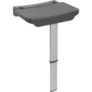 Wenko Secura Premium Duschklappsitz 120 kg Tragkraft schwarz