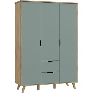 Forte »Vankka, OTTOs Choice, Kleiderschrank, viel Stauraum,« B/H/T ca.140x200x52cm, Made in Europe,mit Einlegeböden+Kleiderstange+Schubladen,grifflos
