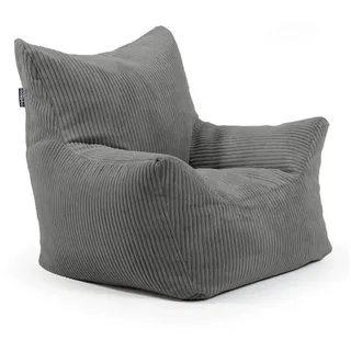 mokebo Kindersessel Der Pausenheld 52 x 57 x 53 cm Textil schwarz