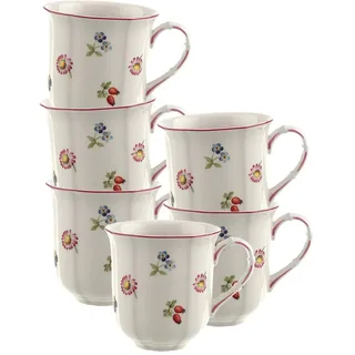 Villeroy & Boch Henkelbecher 0,3 l Weiß 6 St.