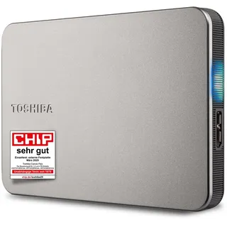 Toshiba Canvio Flex 1 TB USB-C silber