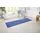 Shashi Gr 13 blau B 80cm H 8 5mm L 300cm Kunstfaser Teppiche Teppich Kurzflor Unifarben Läufer weich Esszimmer Kinderzimmer Flur